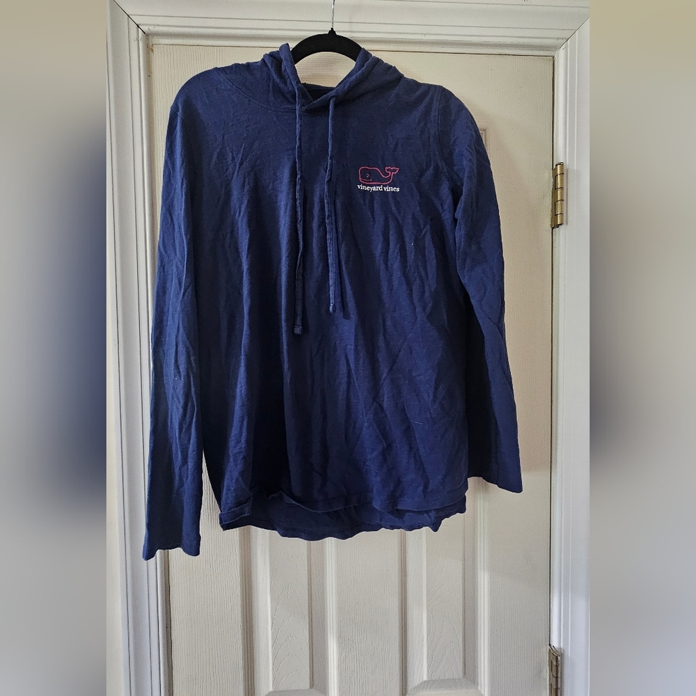 Vineyard Vines Blue Hoodie Womans Medium